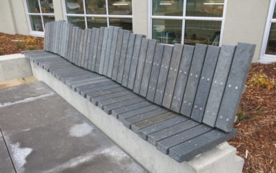 Recycled Plastic Benches Part of Canada Winter Games Sustainability Legacy