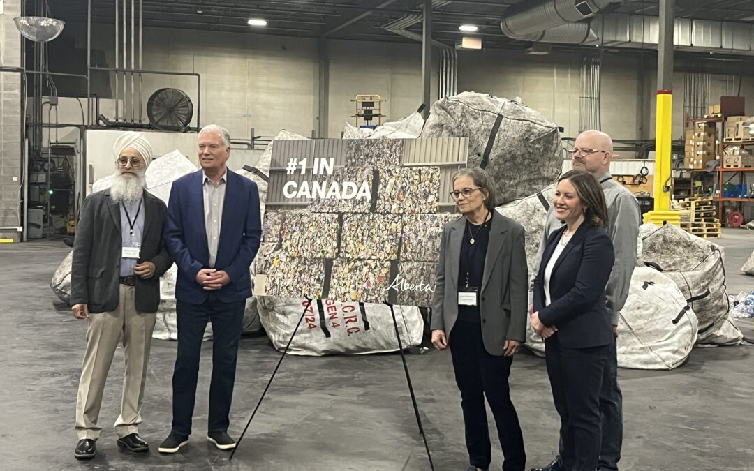 #1 in Canada: Albertans recycle more than other Canadians